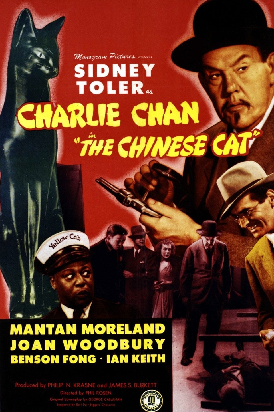 Charlie Chan in The Chinese Cat - Cover