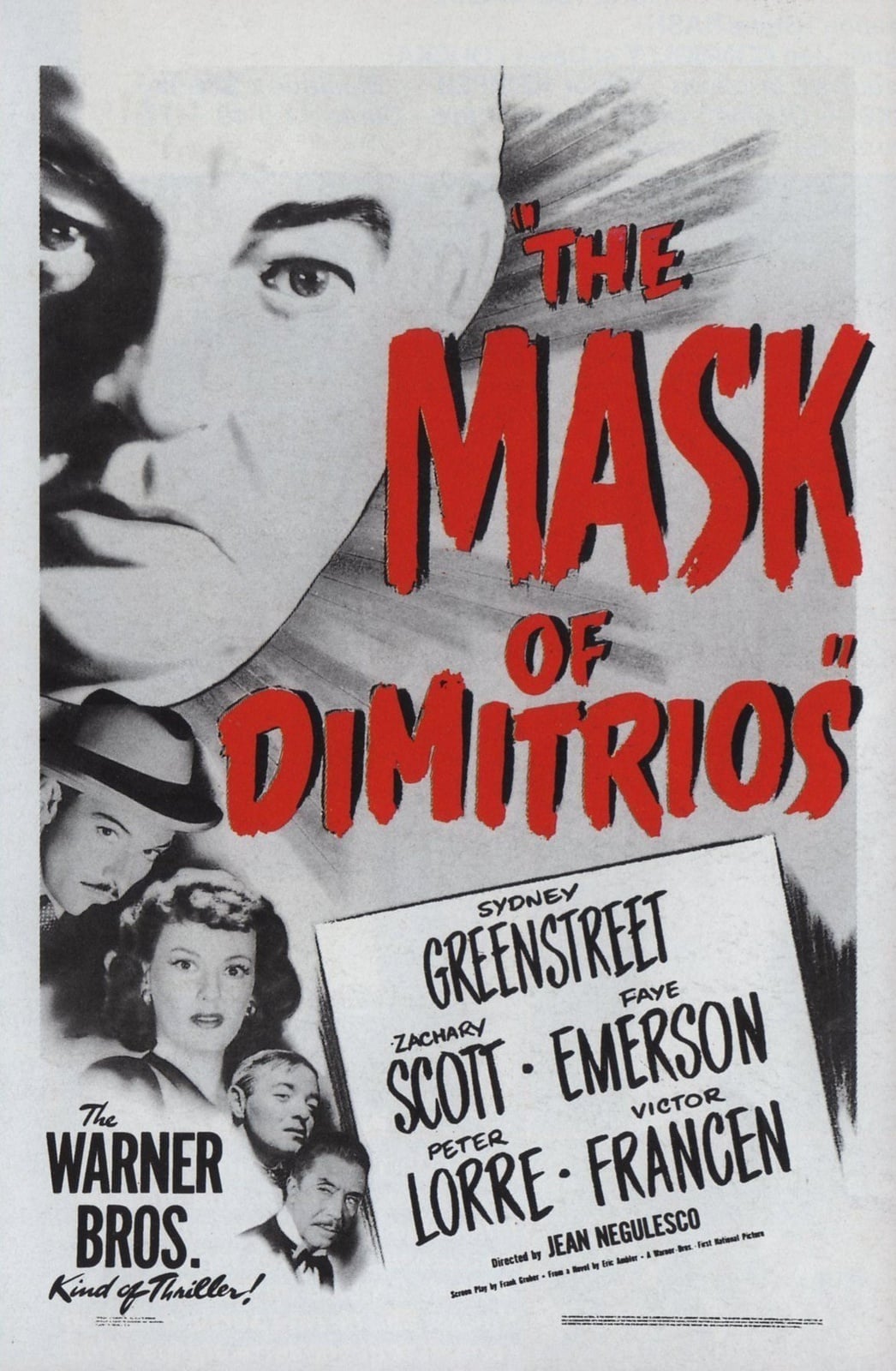 The Mask of Dimitrios - Cover