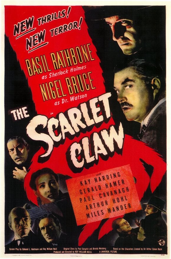 The Scarlet Claw - Cover