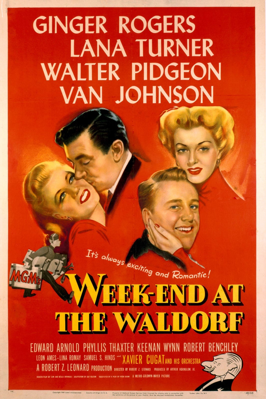 Week-End at the Waldorf - Cover