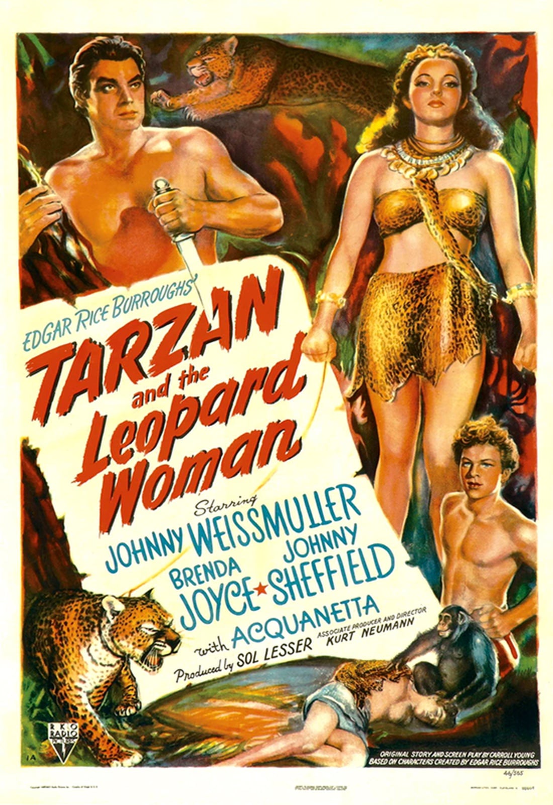 Tarzan and the Leopard Woman - Cover