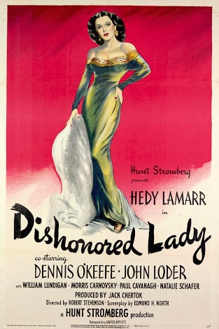 Dishonored Lady - Cover