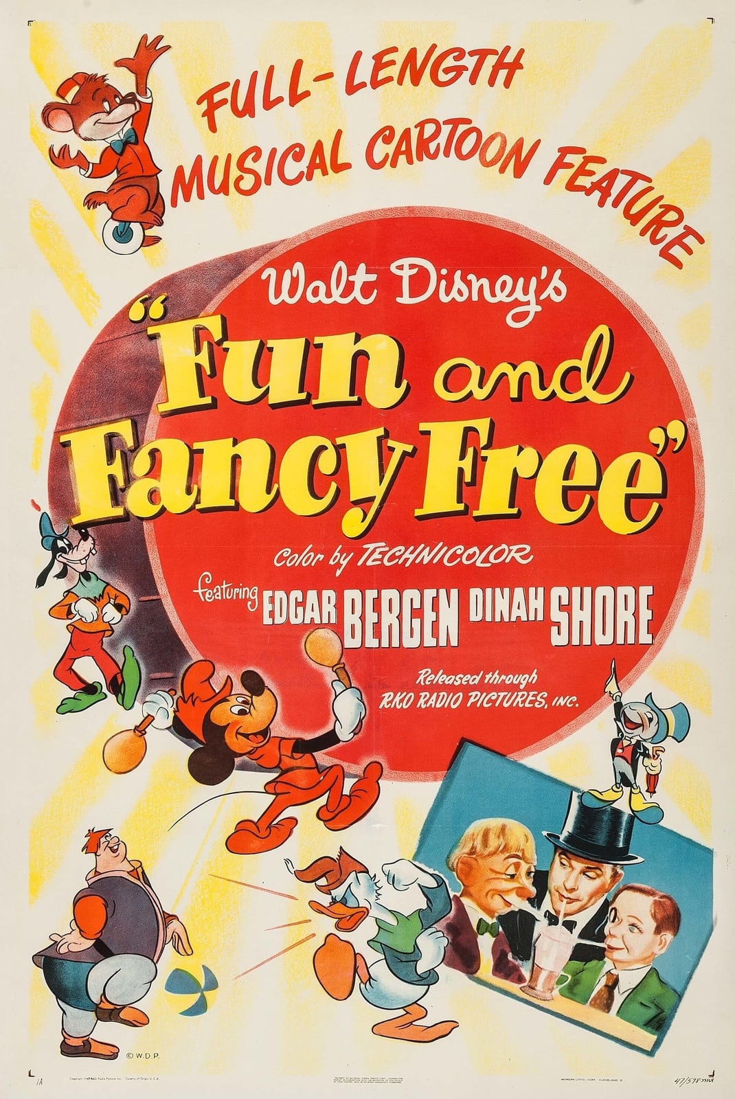 Fun and Fancy Free - Cover
