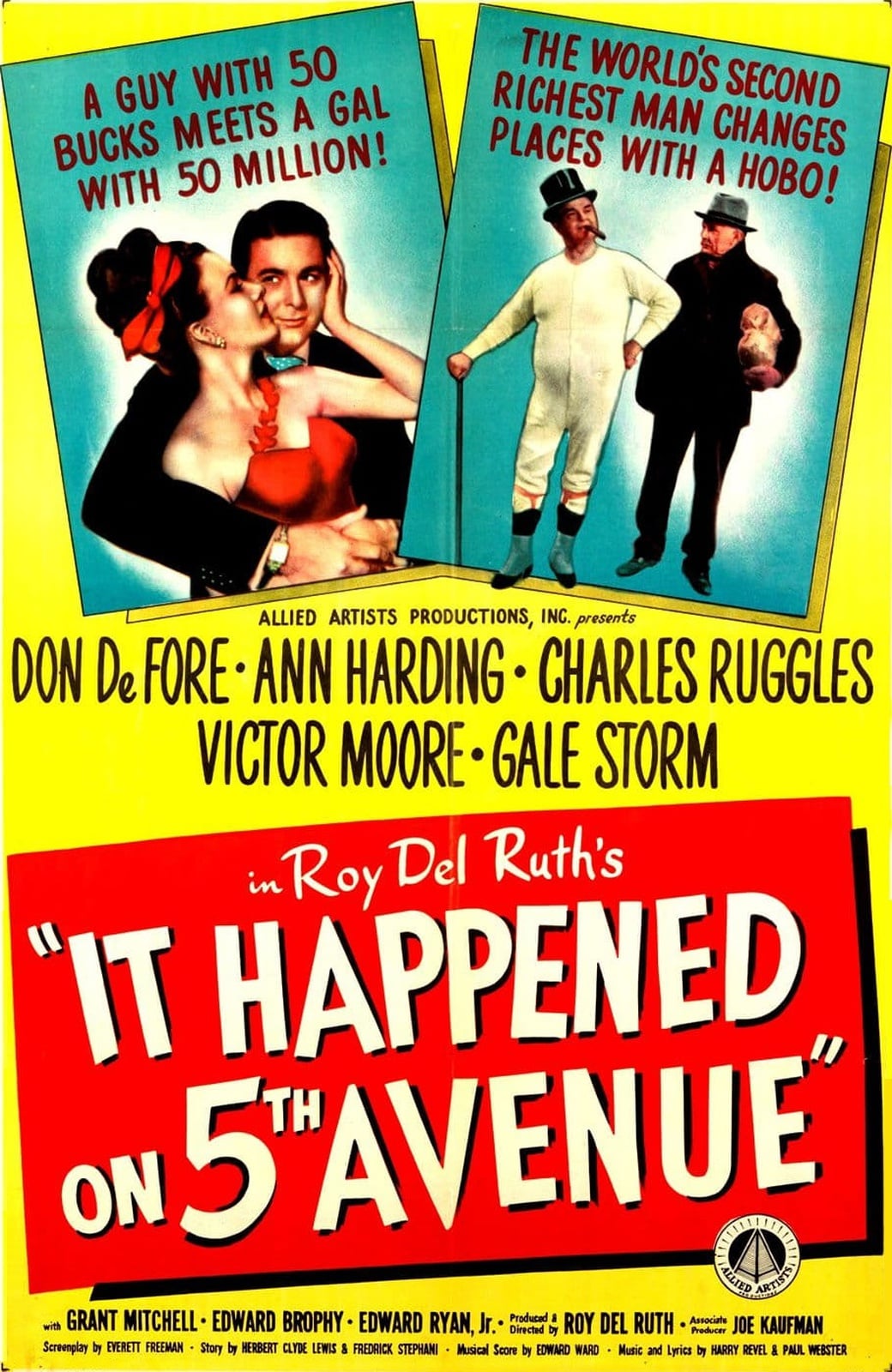 It Happened on Fifth Avenue - Cover