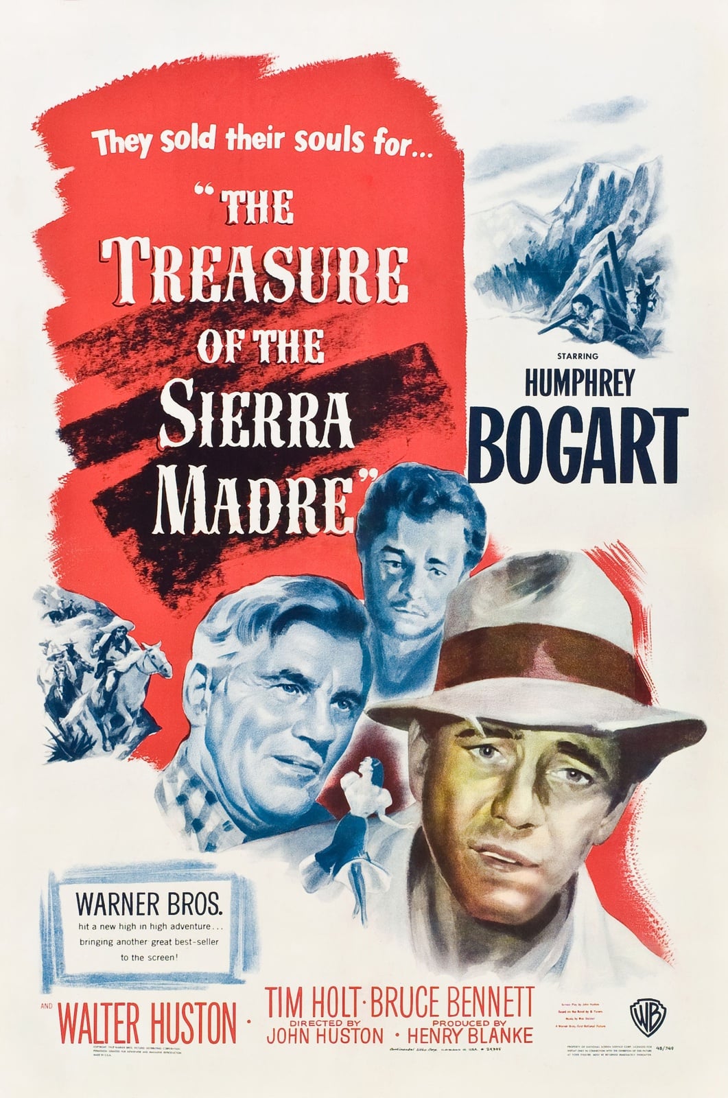 The Treasure of the Sierra Madre - Cover