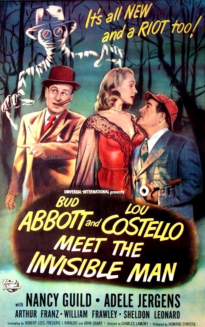 Bud Abbott Lou Costello Meet the Invisible Man - Cover