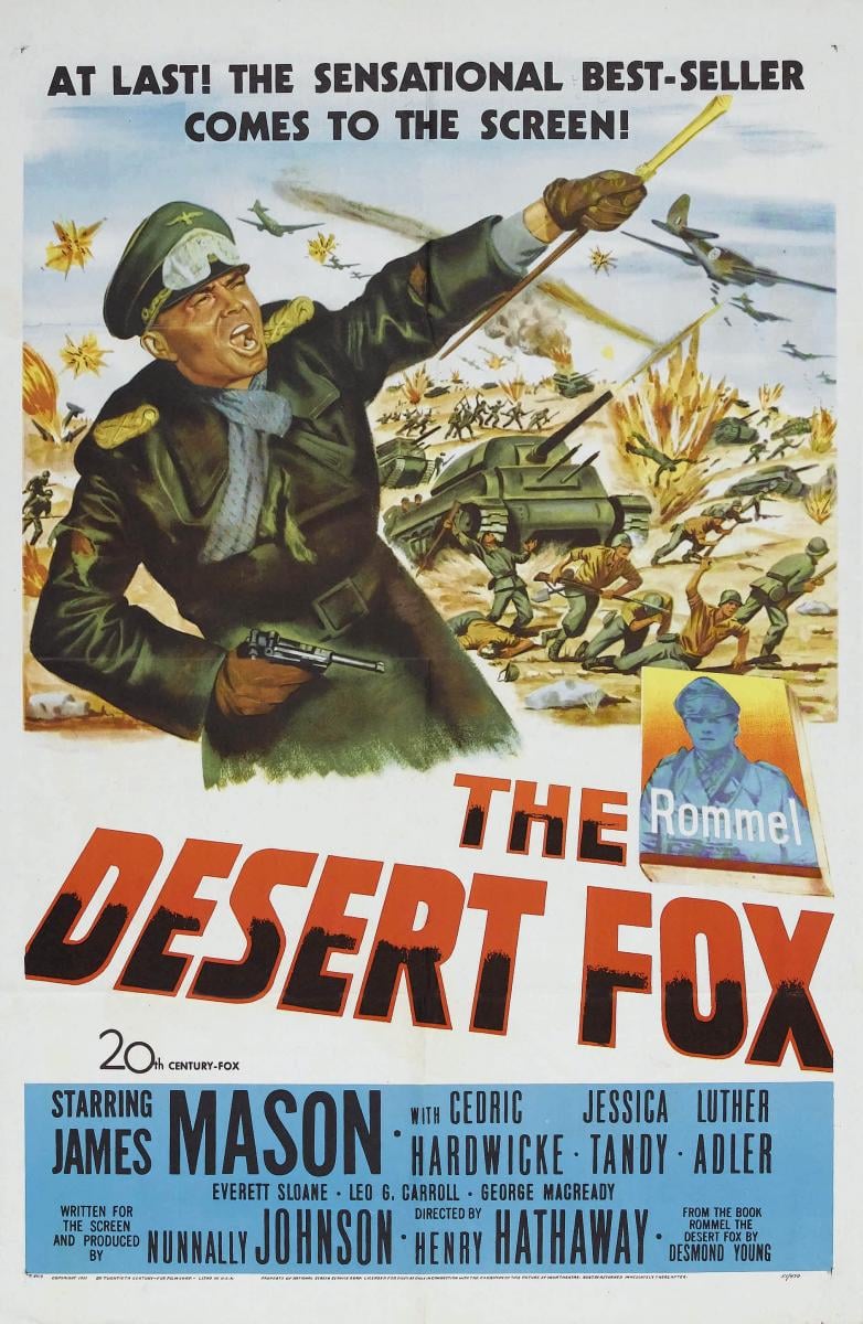 The Desert Fox: The Story of Rommel - Cover