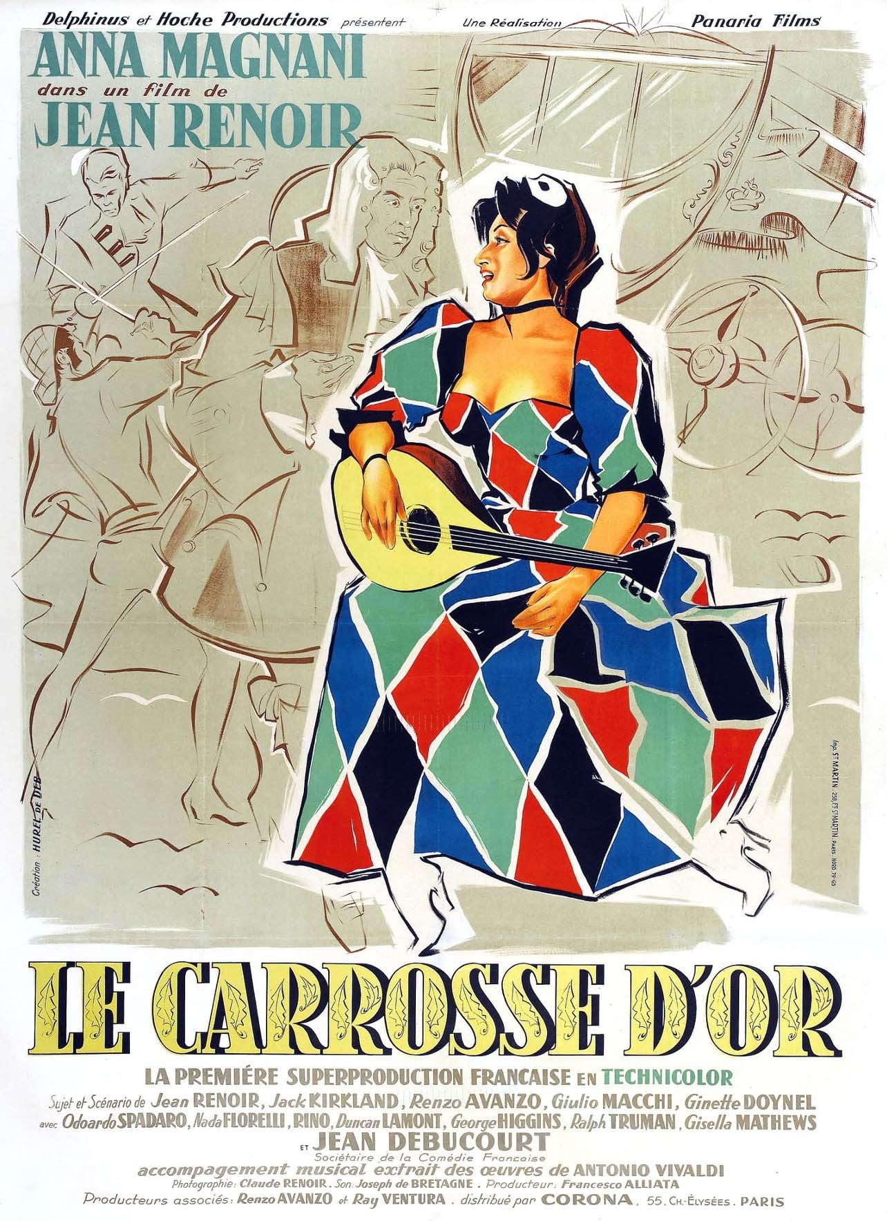 Le carrosse d'or - Cover