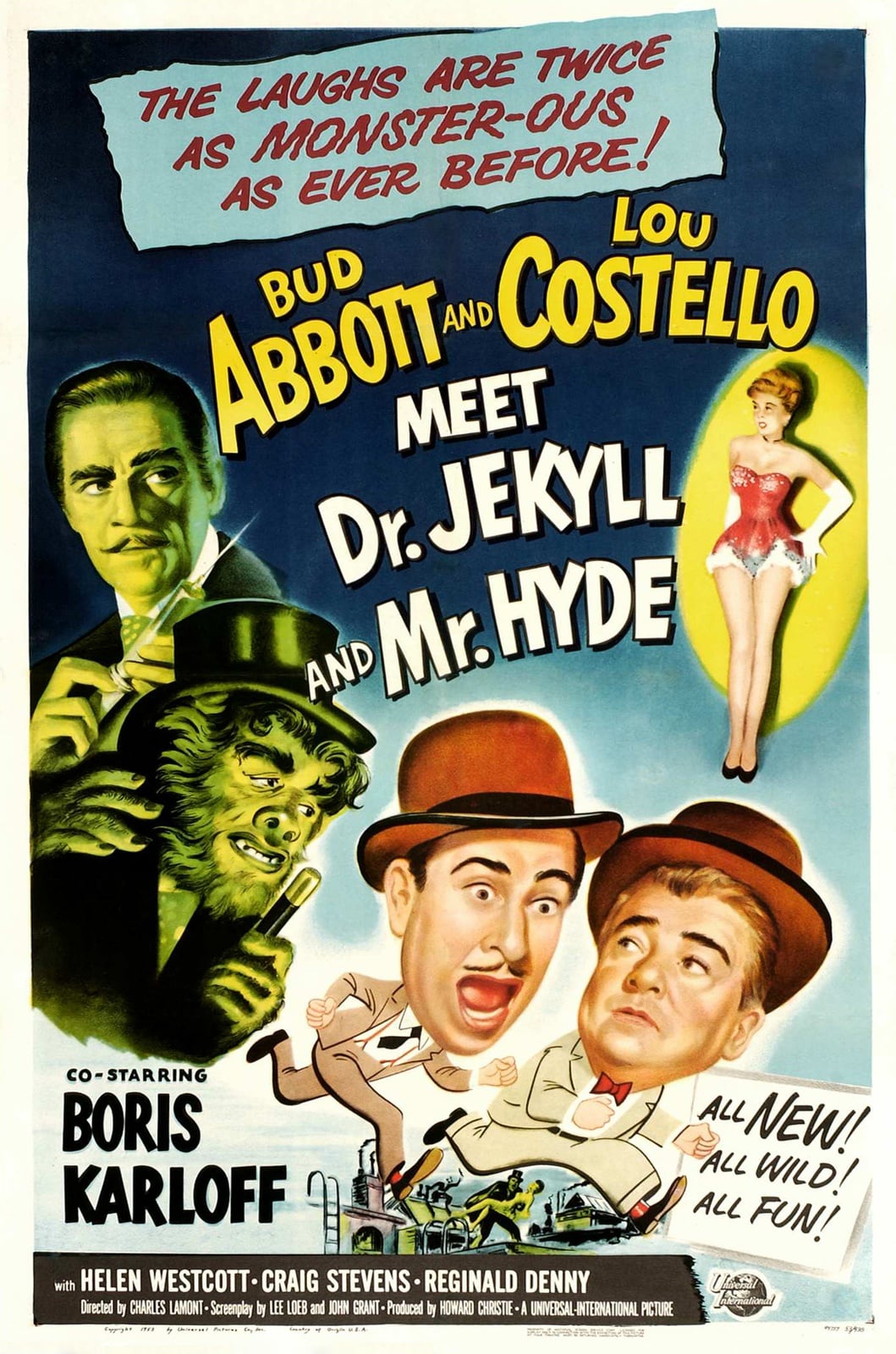 Abbott and Costello Meet Dr. Jekyll and Mr. Hyde - Cover