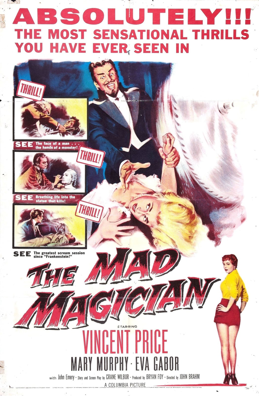 The Mad Magician - Cover