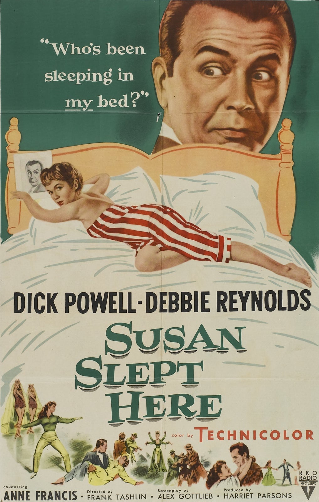 Susan Slept Here - Cover