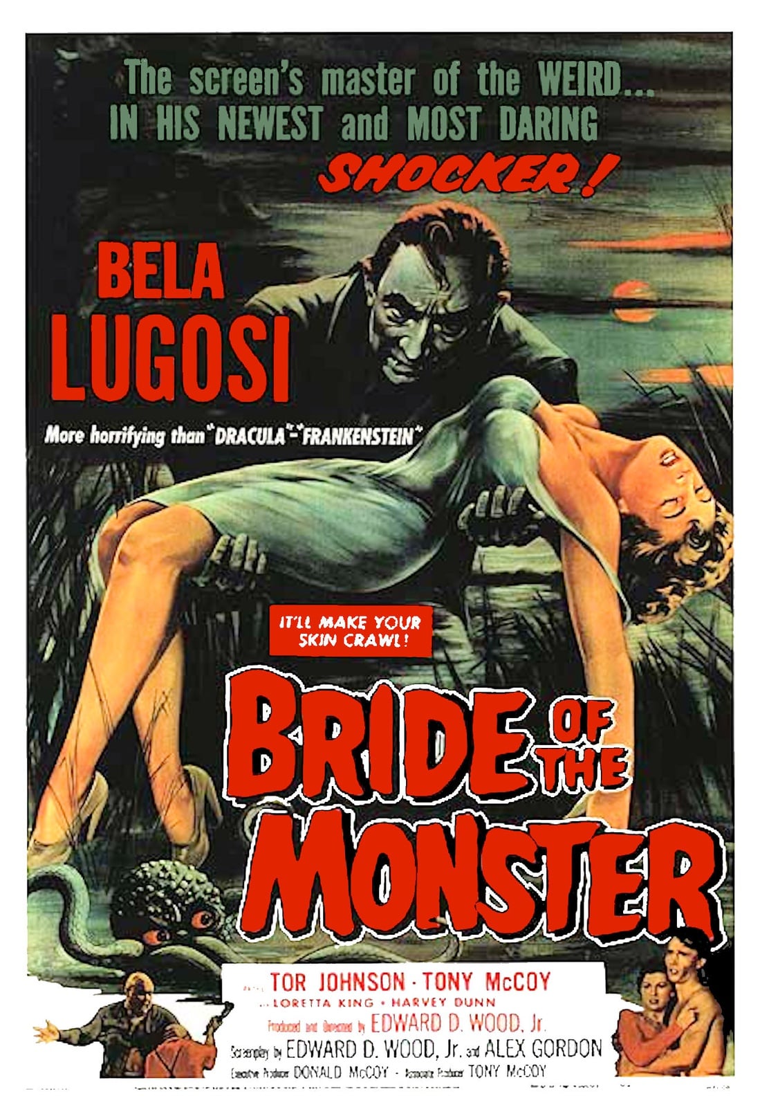 Bride of the Monster - Cover