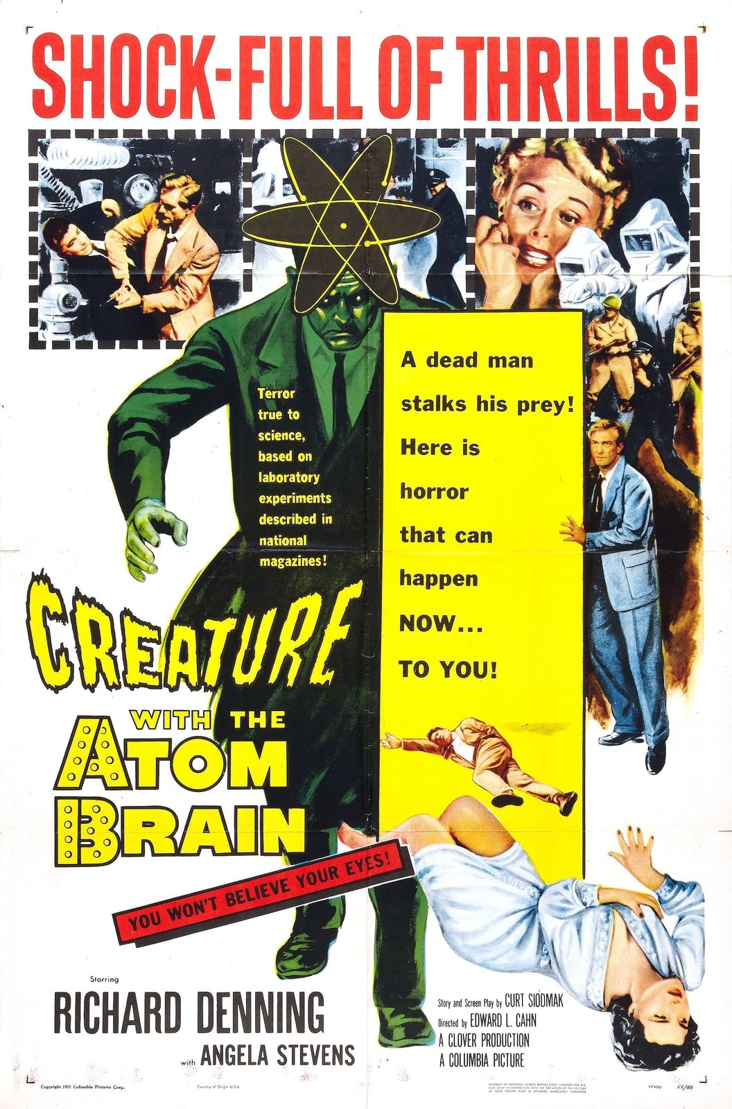 Creature with the Atom Brain - Cover