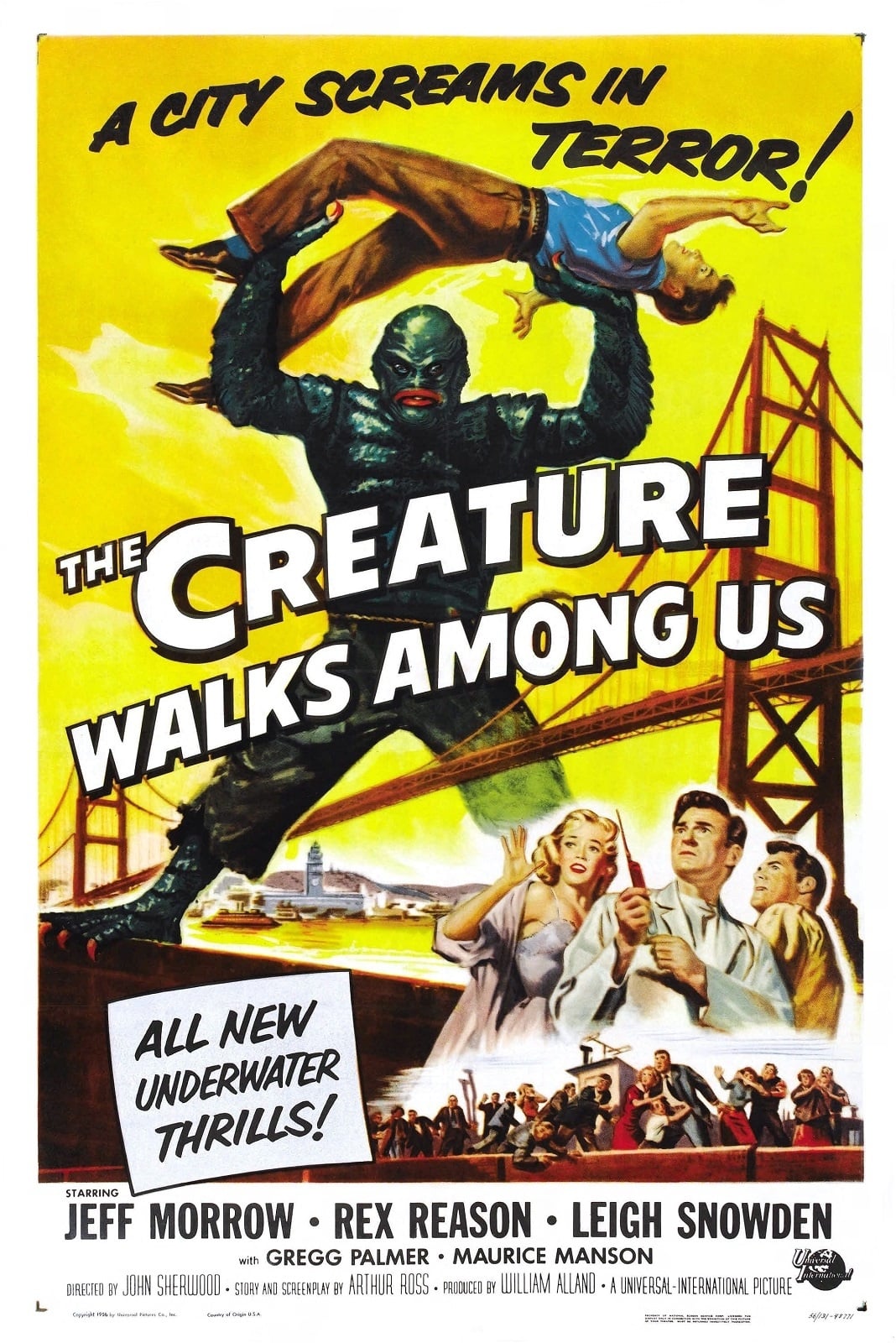 The Creature Walks Among Us - Cover