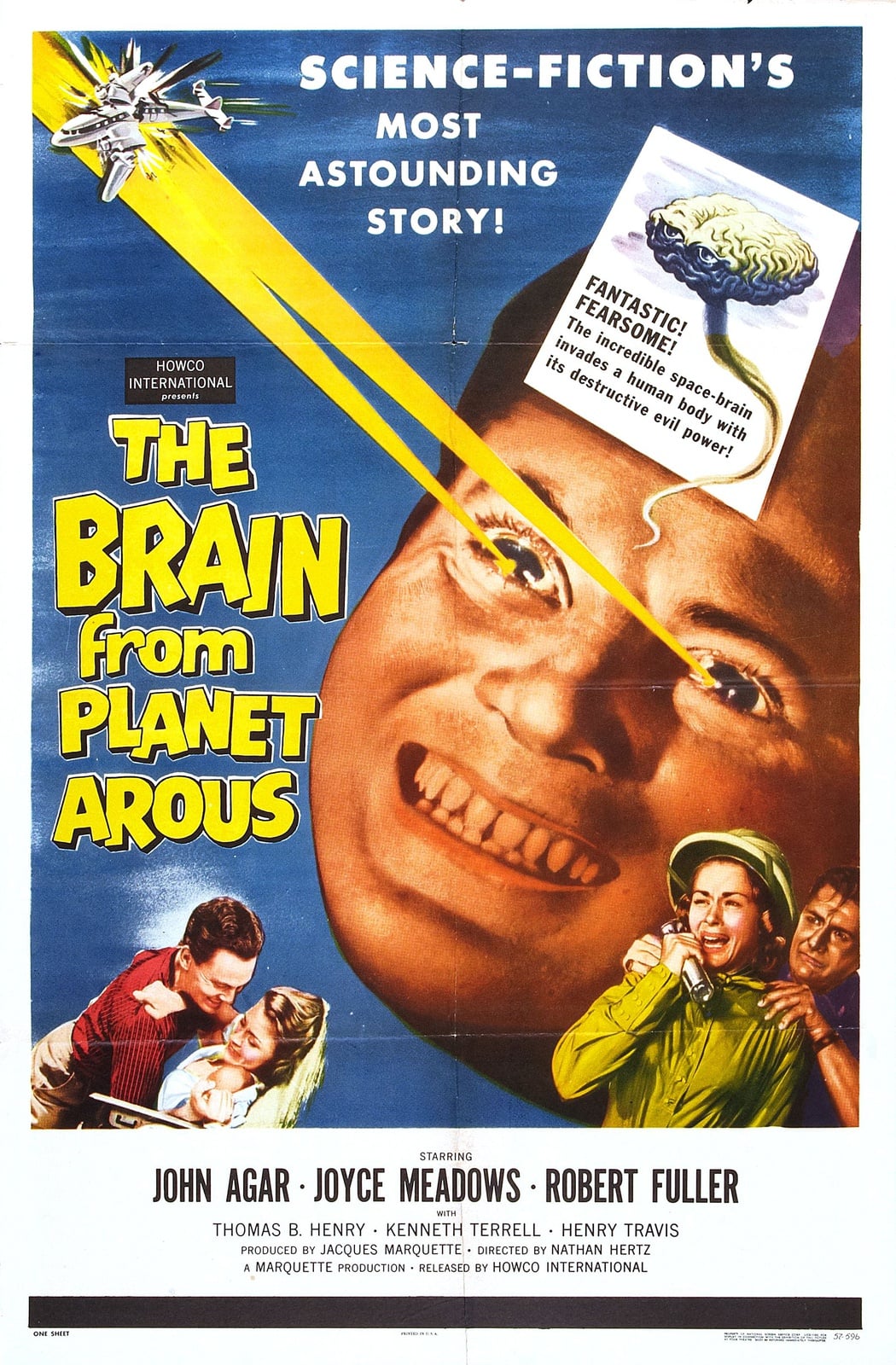 The Brain from Planet Arous - Cover