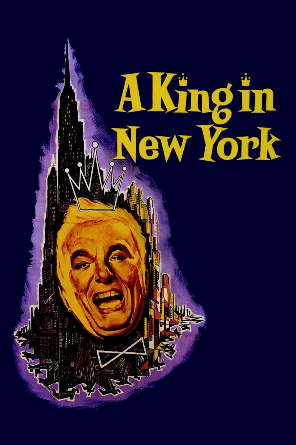 A King in New York - Cover