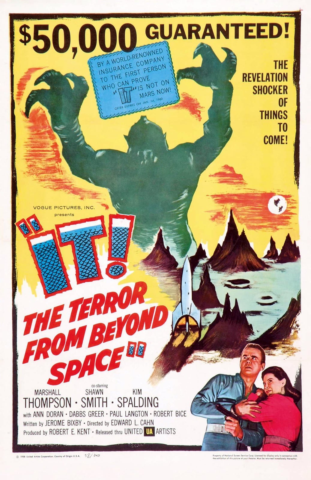 It! The Terror from Beyond Space - Cover