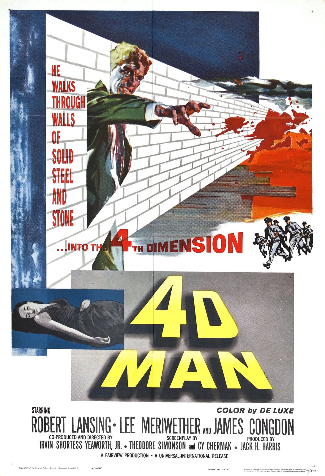 4D Man - Cover