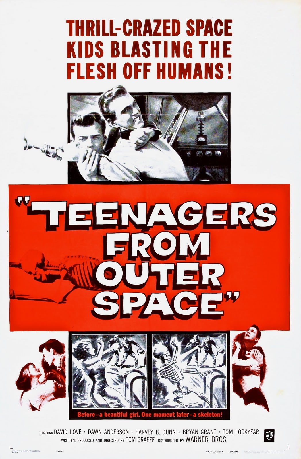 Teenagers from Outer Space - Cover