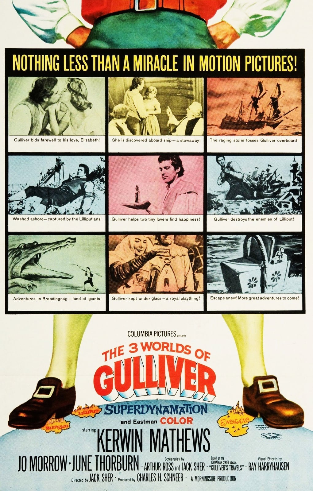 The 3 Worlds of Gulliver - Cover
