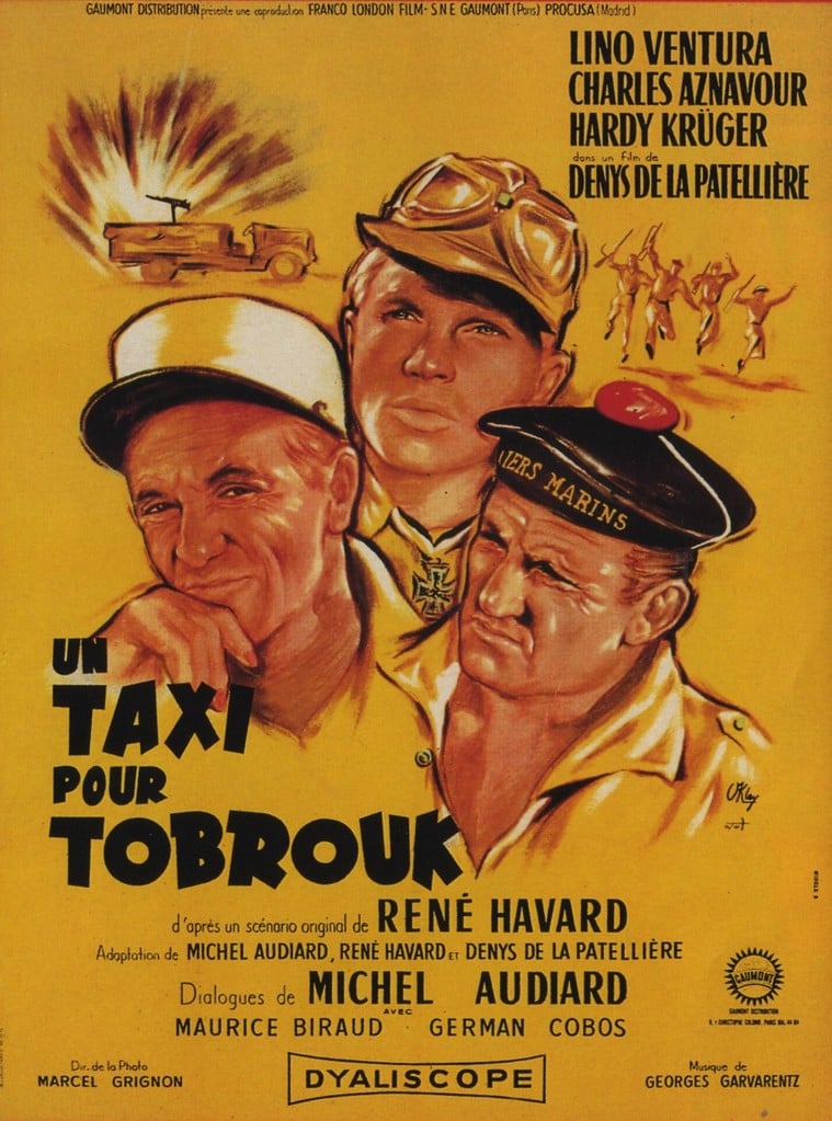 Taxi for Tobruk - Cover