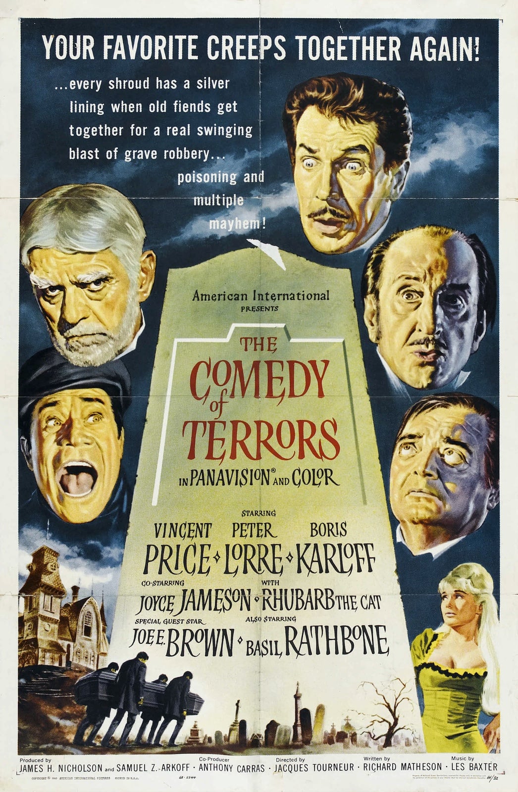 The Comedy of Terrors - Cover