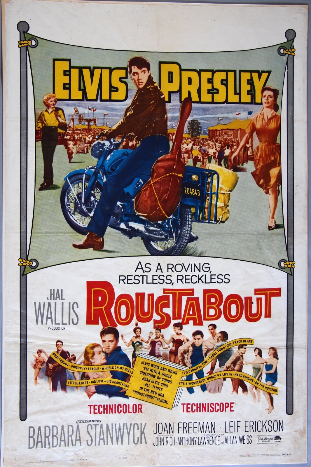 Roustabout - Cover