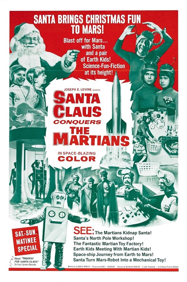 Santa Claus Conquers the Martians - Cover