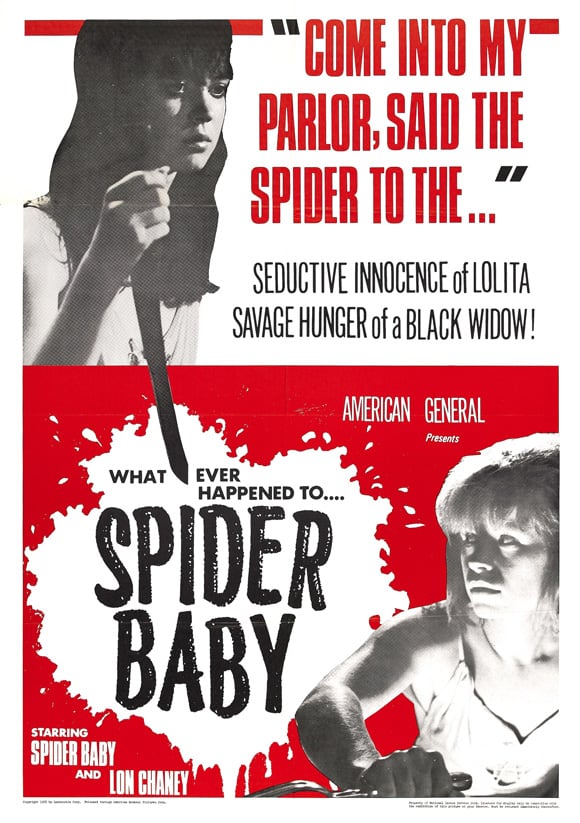 Spider Baby or, the Maddest Story Ever Told - Cover