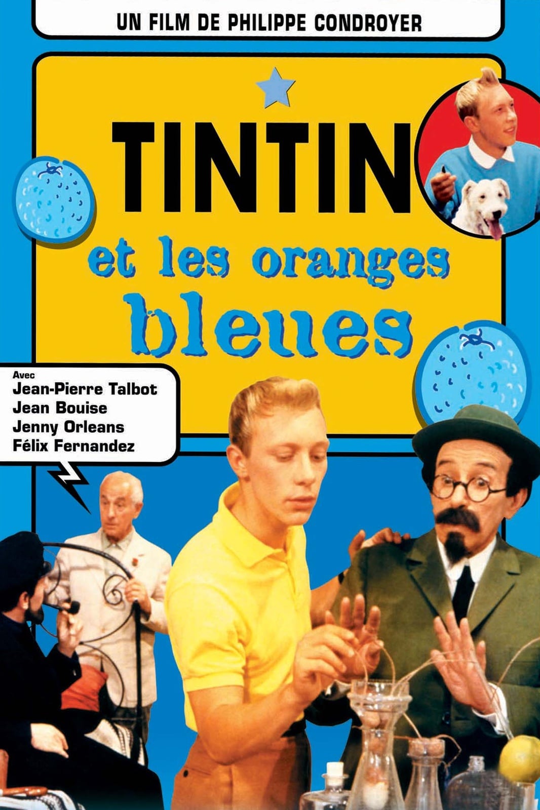 Tintin and the Blue Oranges - Cover