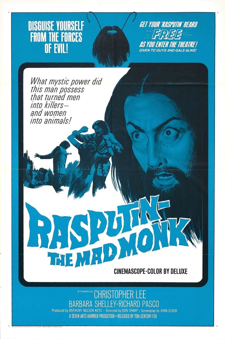 Rasputin: The Mad Monk - Cover