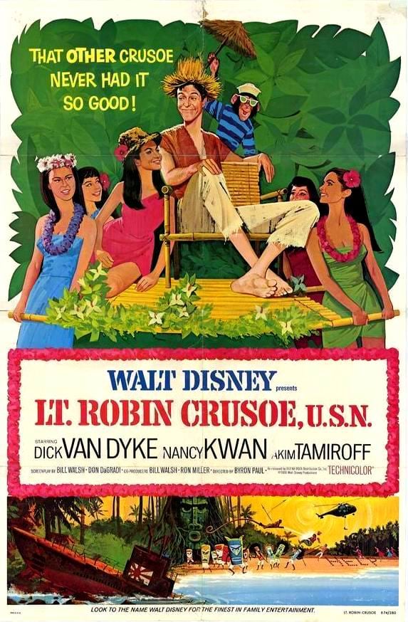 Lt. Robin Crusoe U.S.N. - Cover