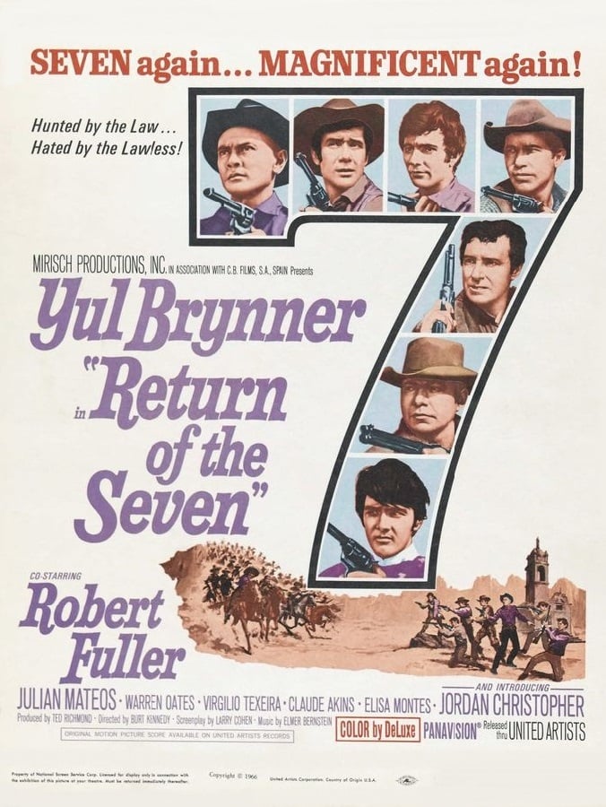 Return of the Seven - Cover