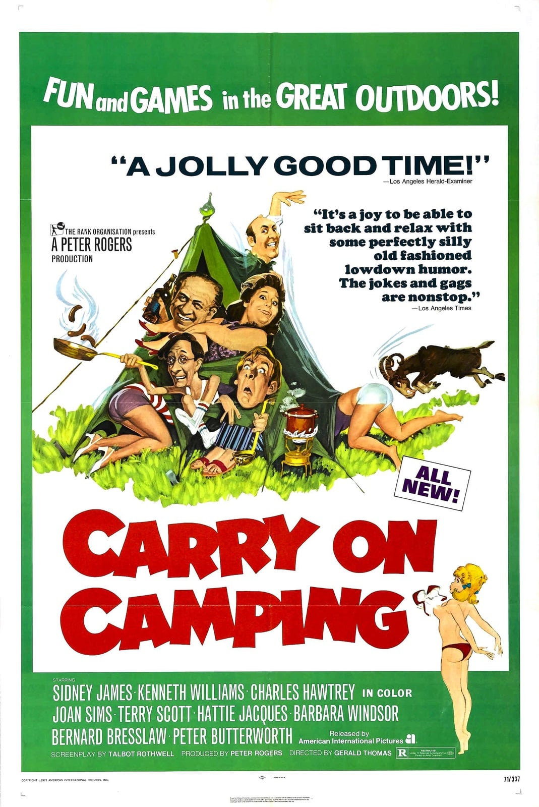 Carry On Camping - Cover
