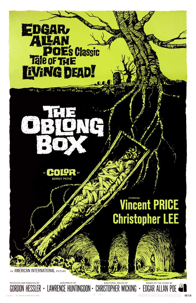 The Oblong Box - Cover