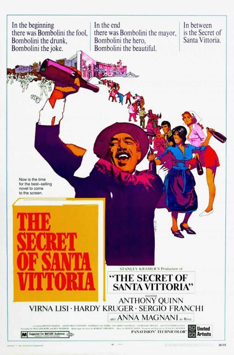 The Secret of Santa Vittoria - Cover