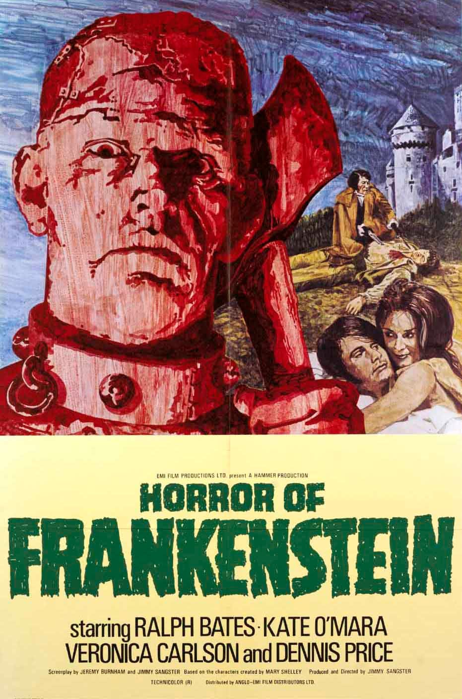 The Horror of Frankenstein - Cover
