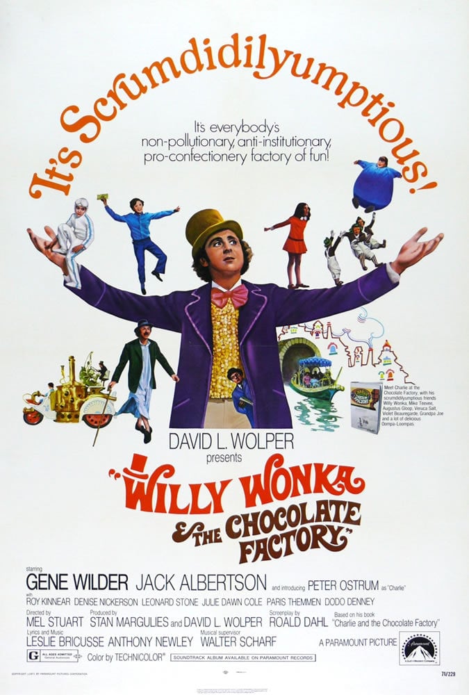 Willy Wonka & the Chocolate Factory - Cover