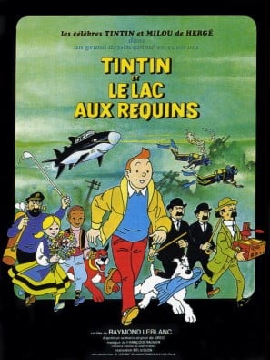Tintin and the Lake of Sharks - Cover