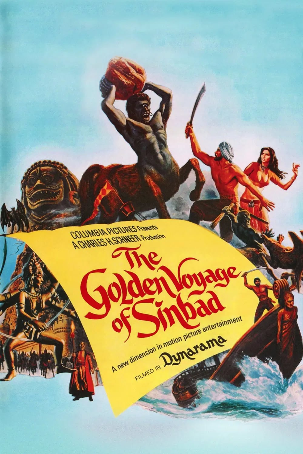 The Golden Voyage of Sinbad - Cover