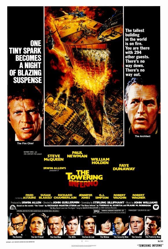 The Towering Inferno - Cover