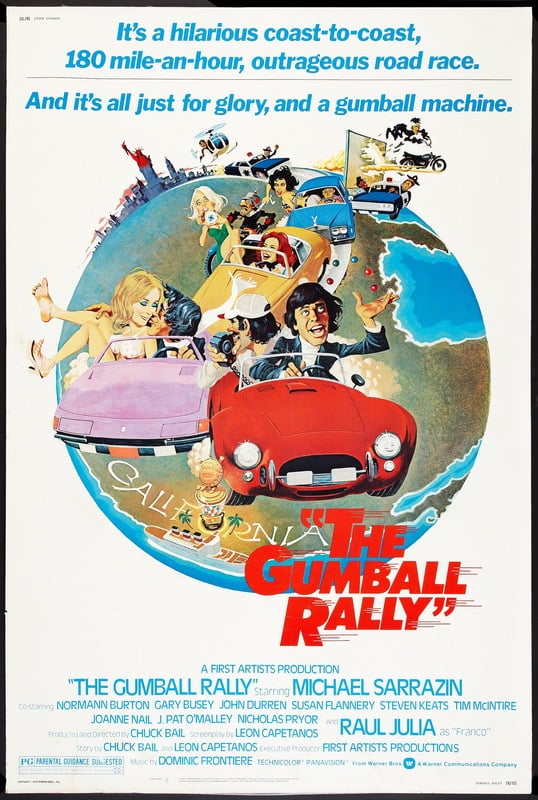 The Gumball Rally - Cover