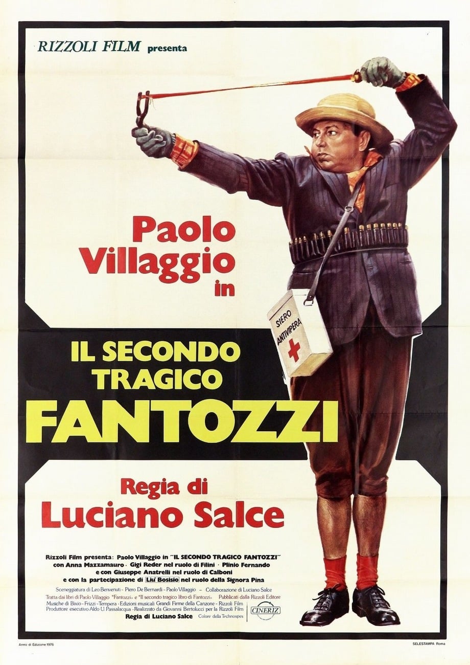 Il secondo tragico Fantozzi - Cover