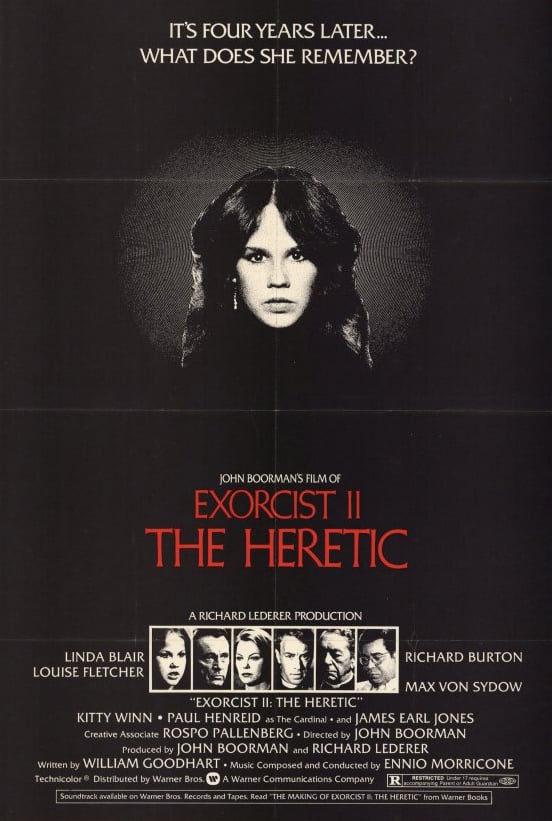 Exorcist II: The Heretic - Cover