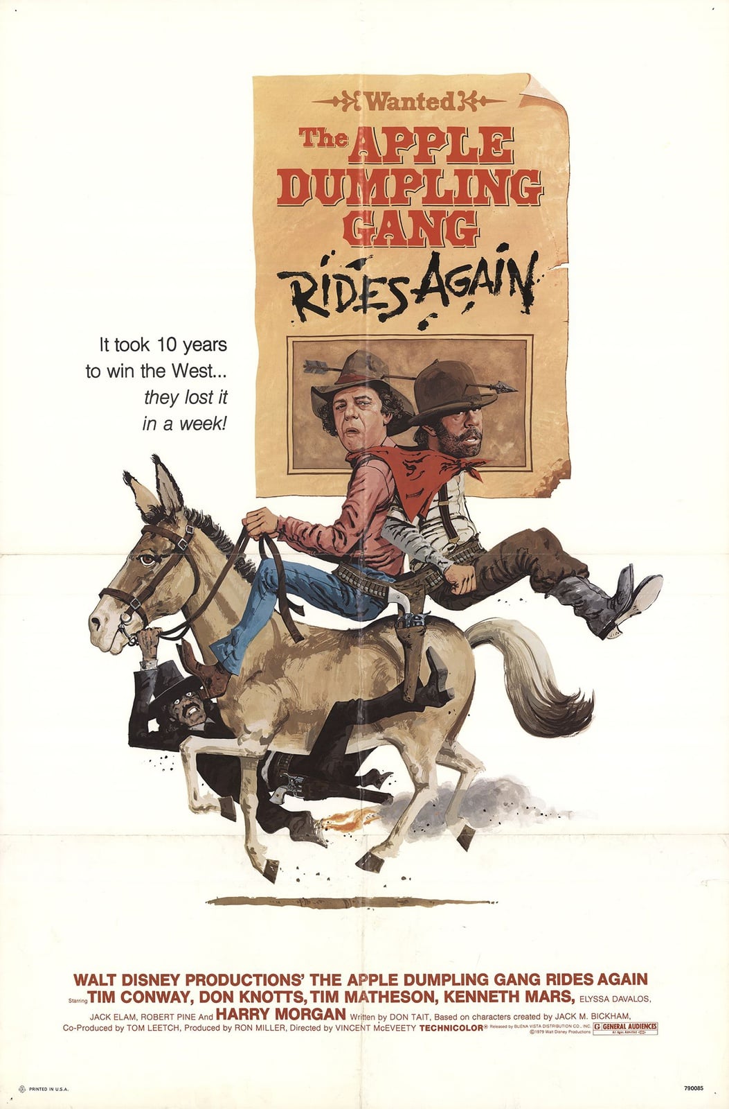 The Apple Dumpling Gang Rides Again - Cover