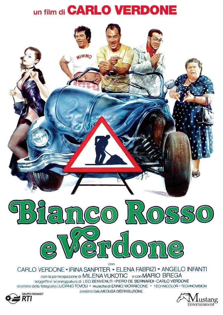 Bianco, rosso e Verdone - Cover