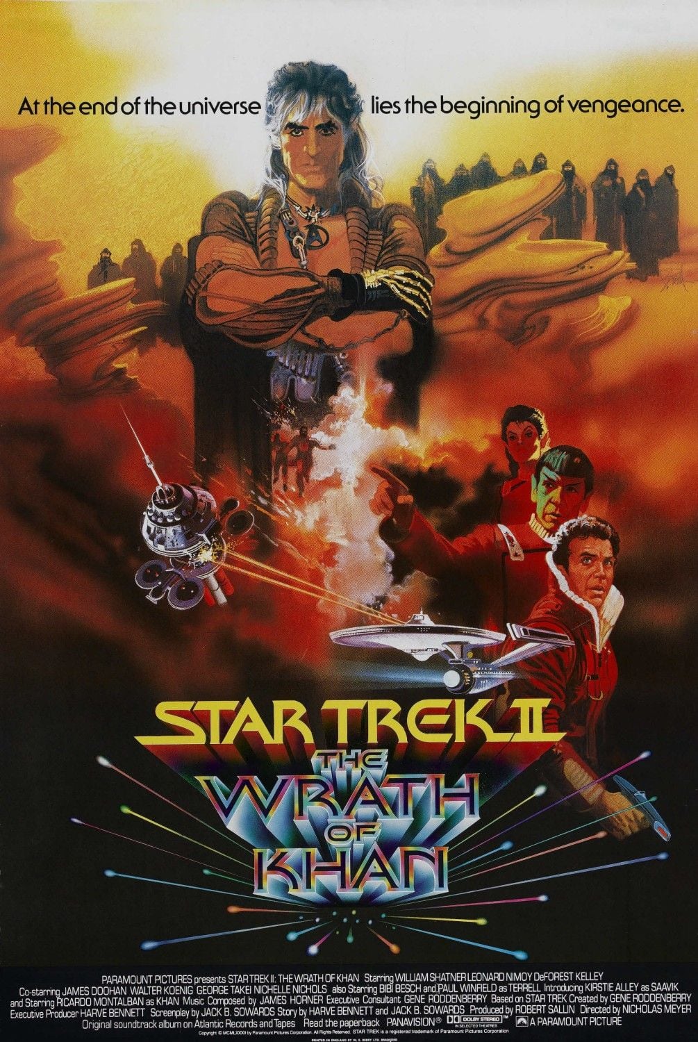 Star Trek II: The Wrath of Khan - Cover