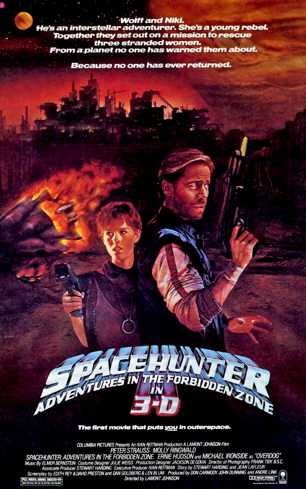 Spacehunter: Adventures in the Forbidden Zone - Cover