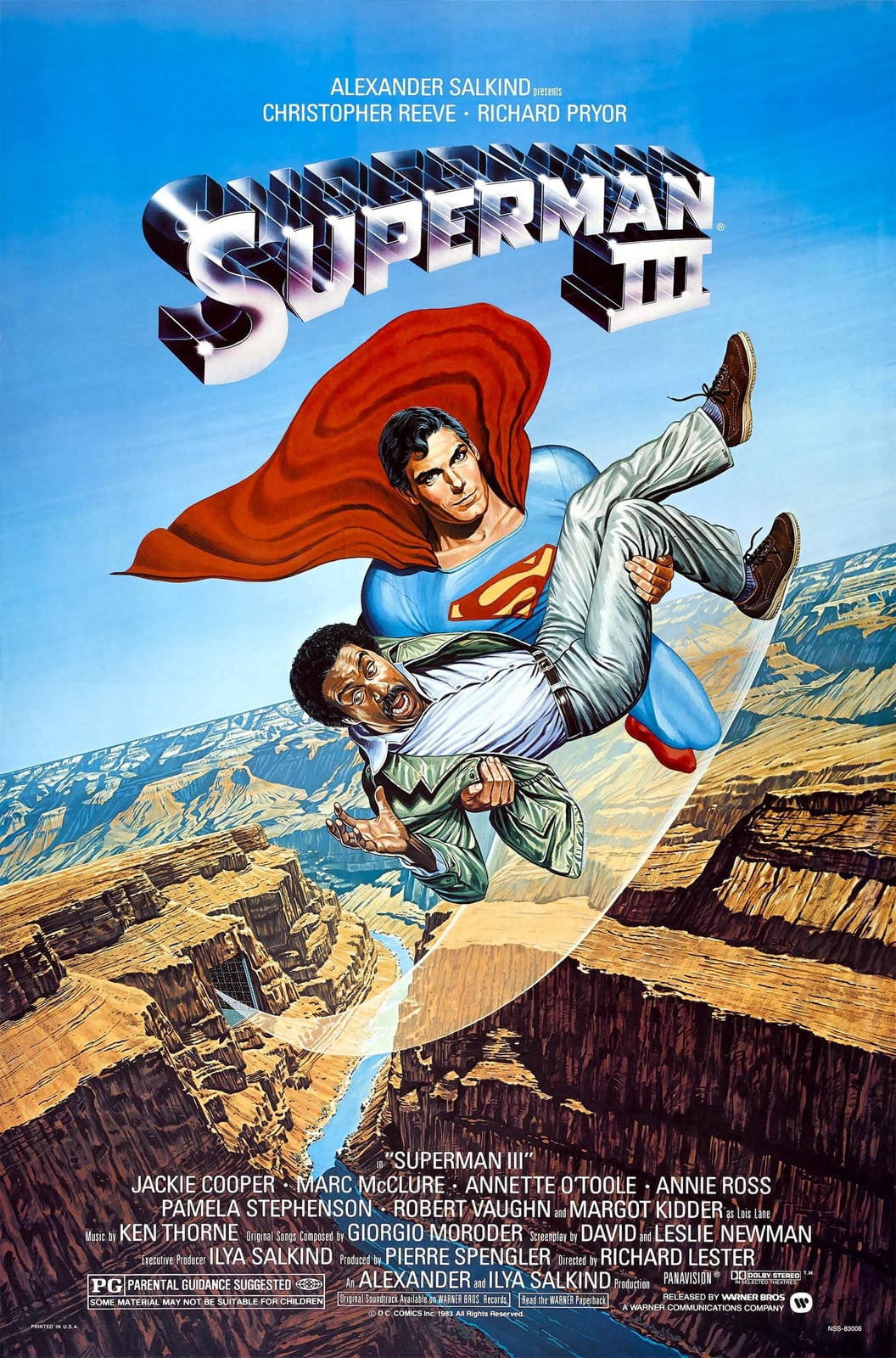 Superman III - Cover