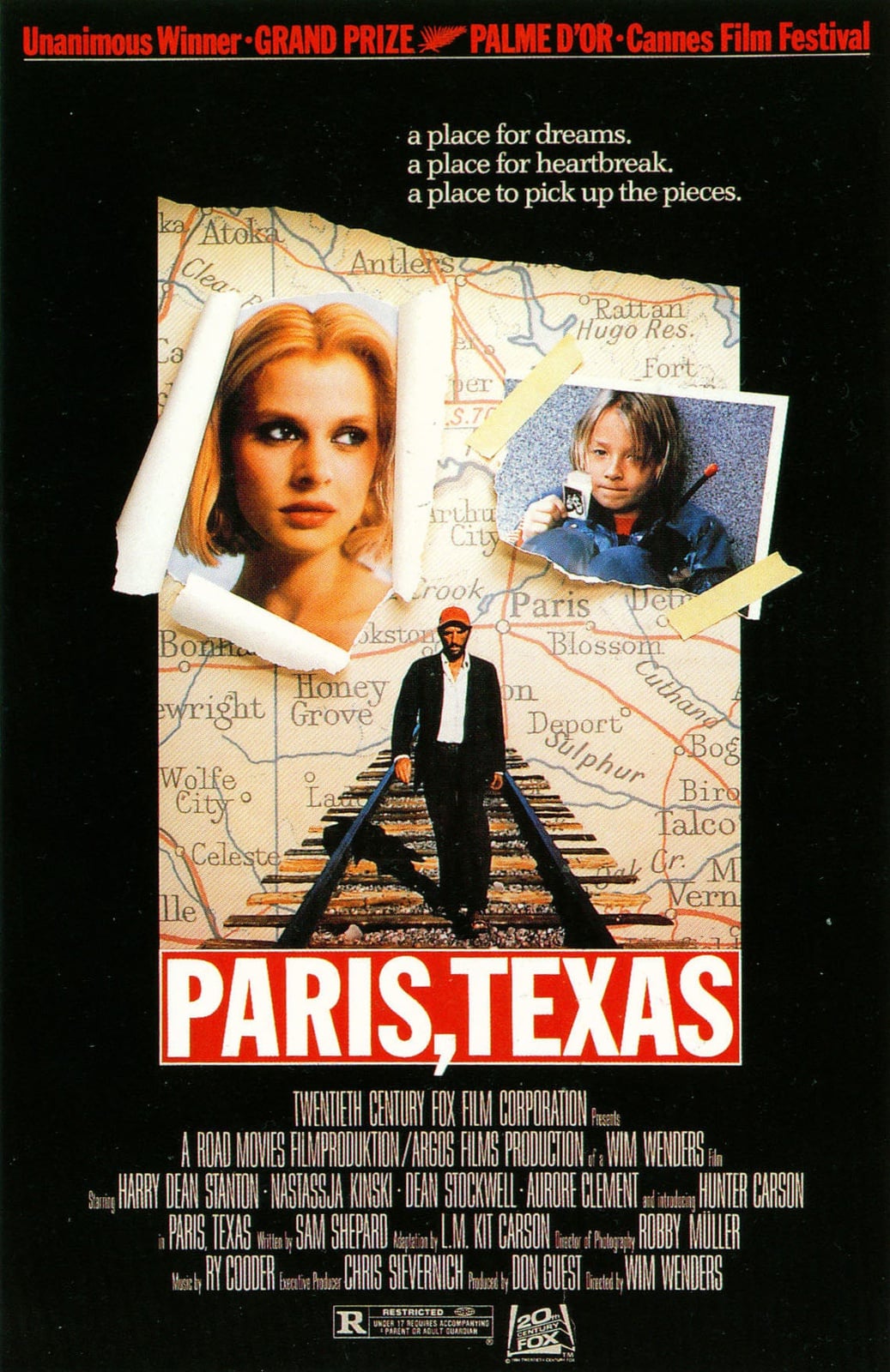 Paris, Texas - Cover